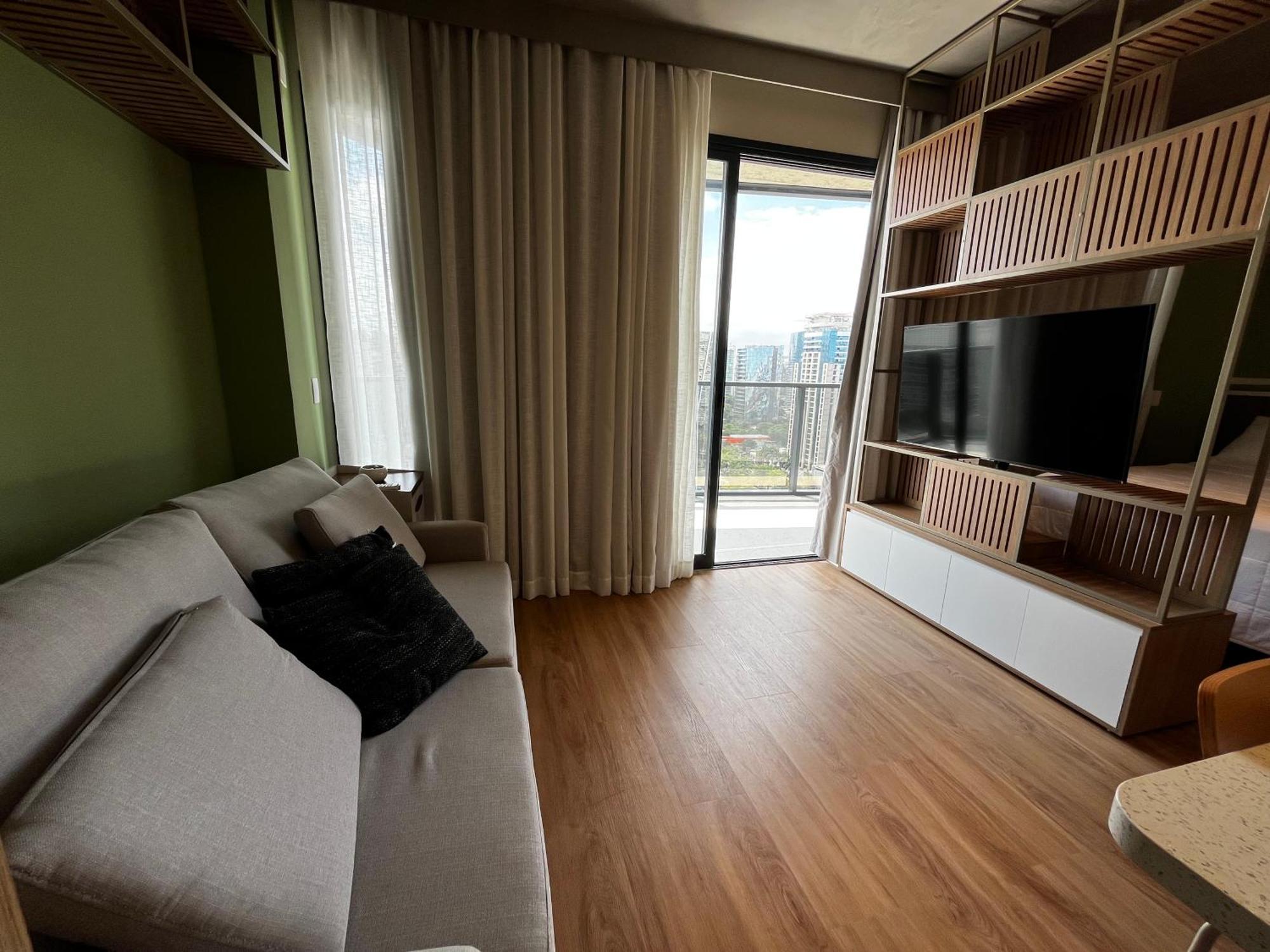 Luxuoso Com Vaga Na Faria Lima , Academia E Lazer Completo *